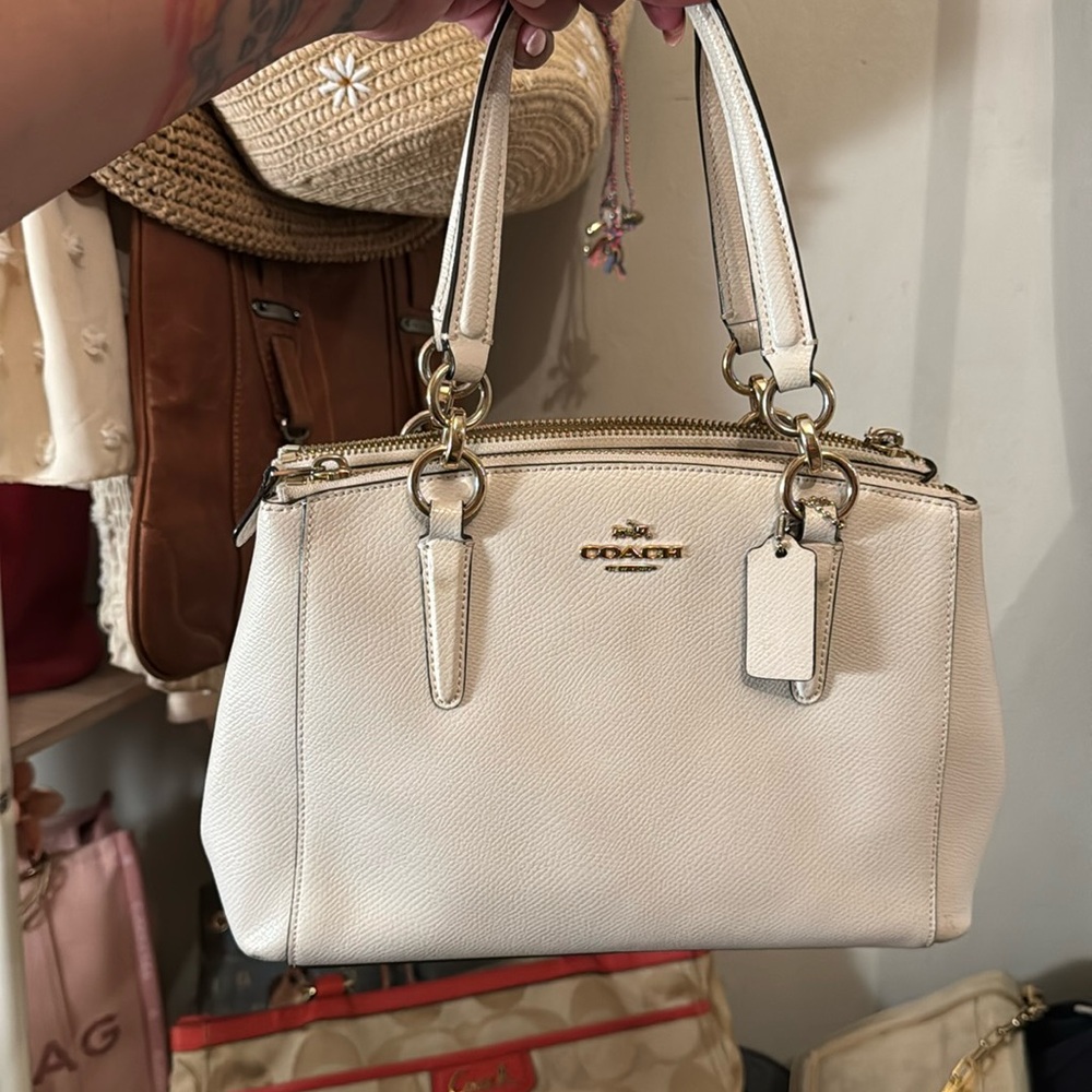 White Coach Bag